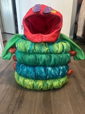 Kids Colorful Caterpillar Costume - Red & Green size 12-18 months. Worn once